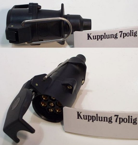 Kupplung - 7 polig fr Verlngerungskabel