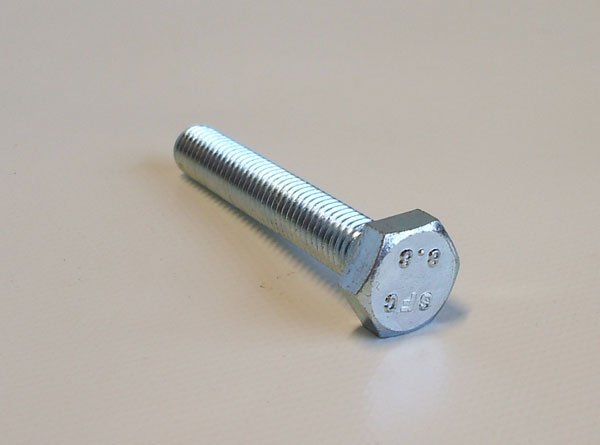 1x Sechskantschraube 10x70mm, 8.8  Niro